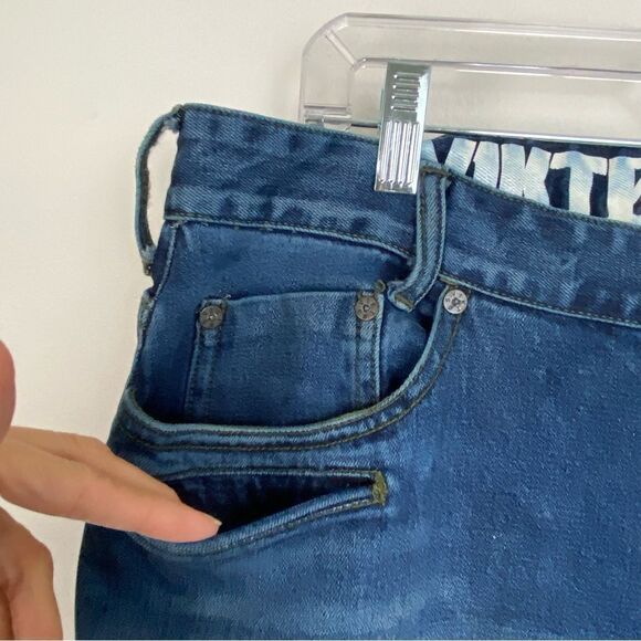 Classic Blue Straight-Leg Jeans - Picture 10 of 15